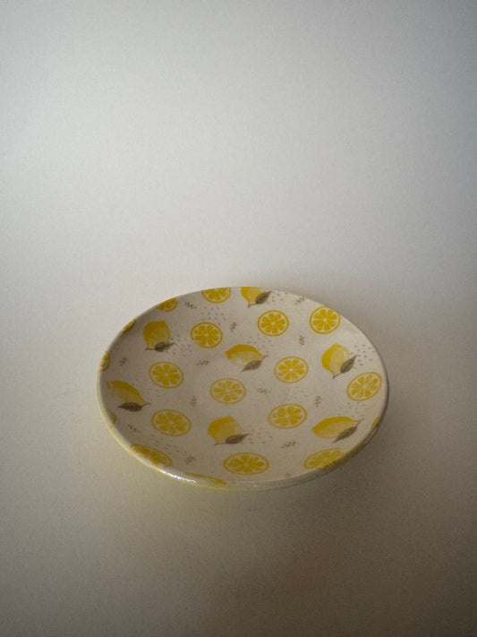 Lemon Yellow Mini Plate