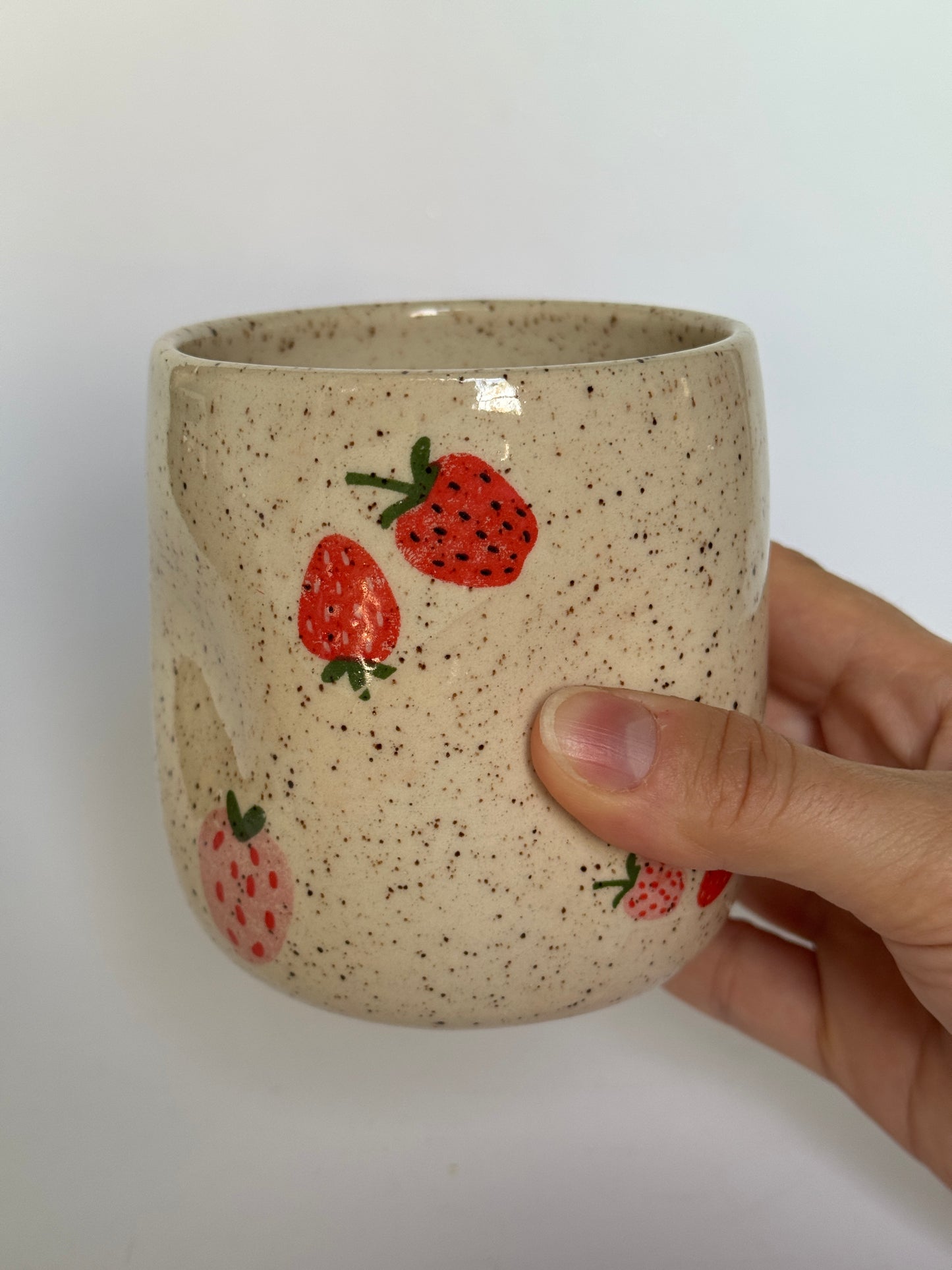 Strawberry Pinched Cup