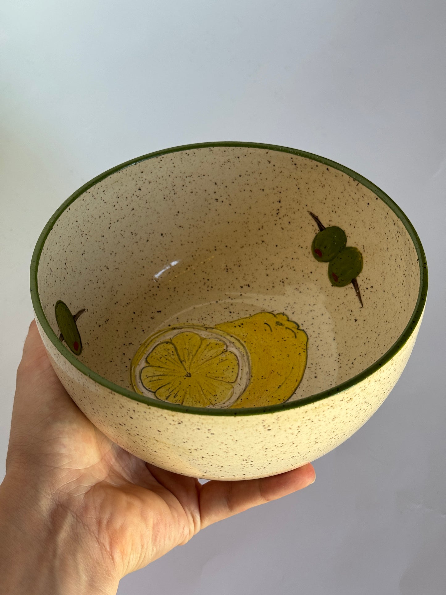 Bowl Lemon and Olives
