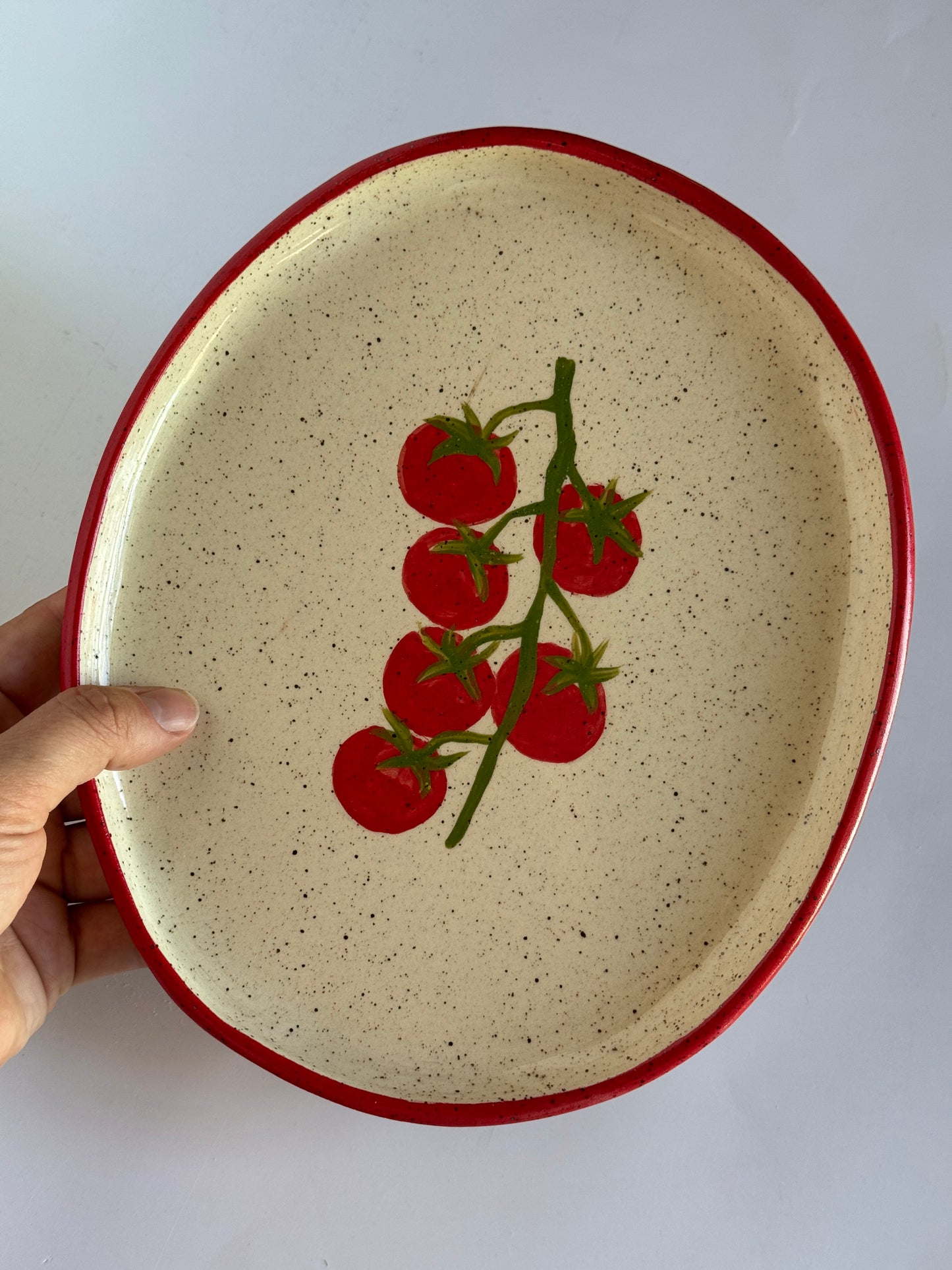 8” Plate Tomatoes