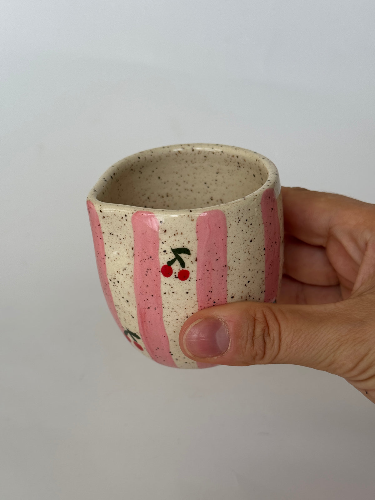 Cherry Espresso Cups with Spout