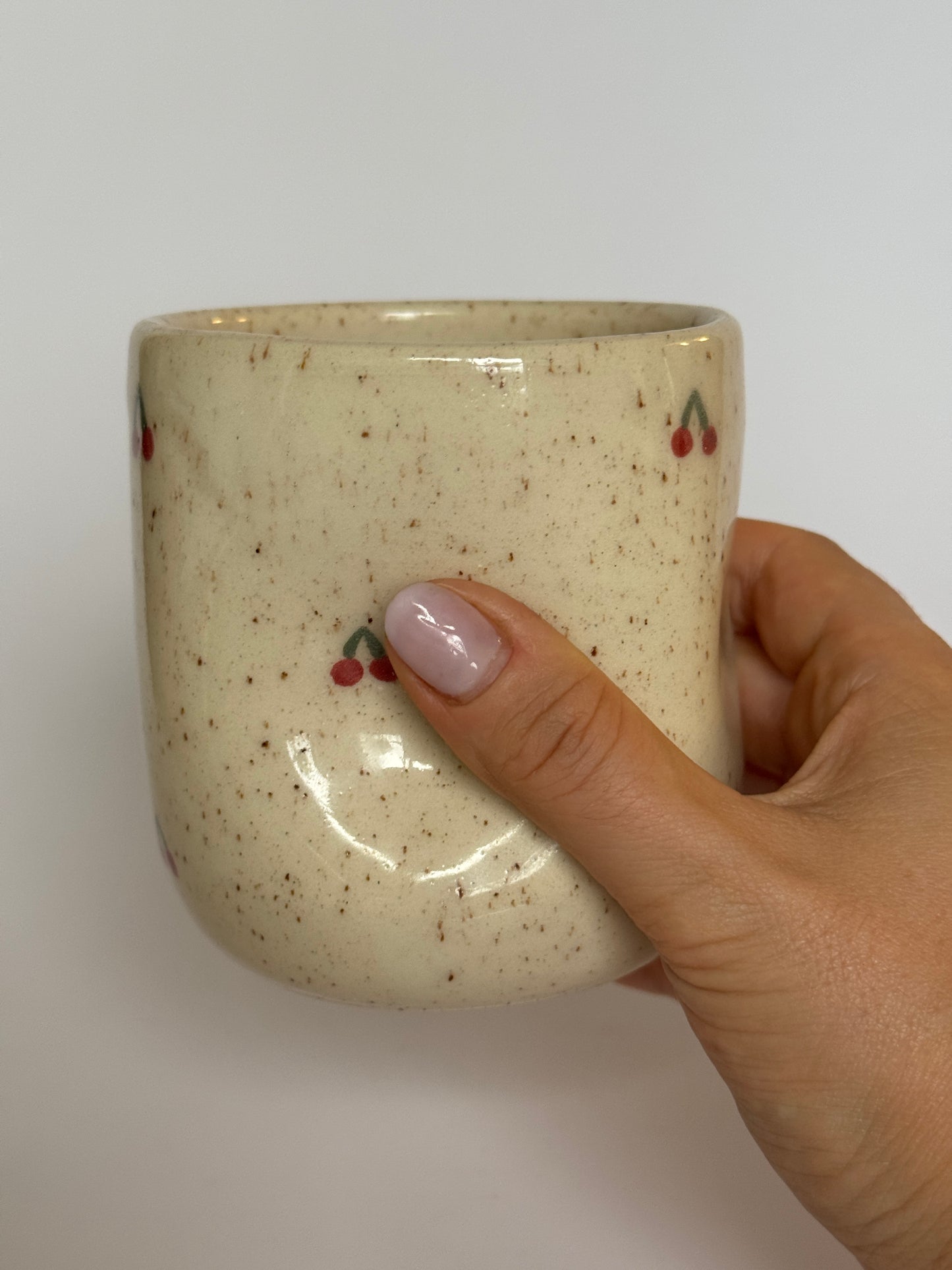 Cherry Pinched Cup #1