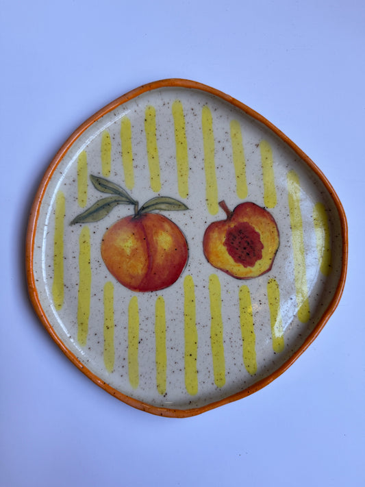 Plate Peach (8.5in)