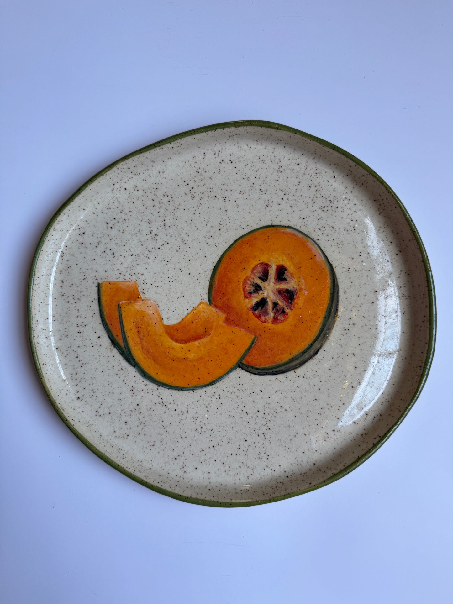 Plate Cantaloupe (10 inch)