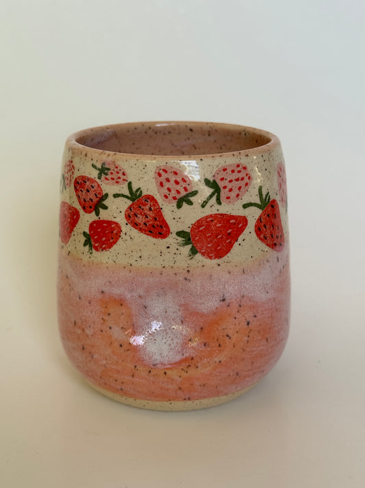 Strawberry Pinched Cup #2