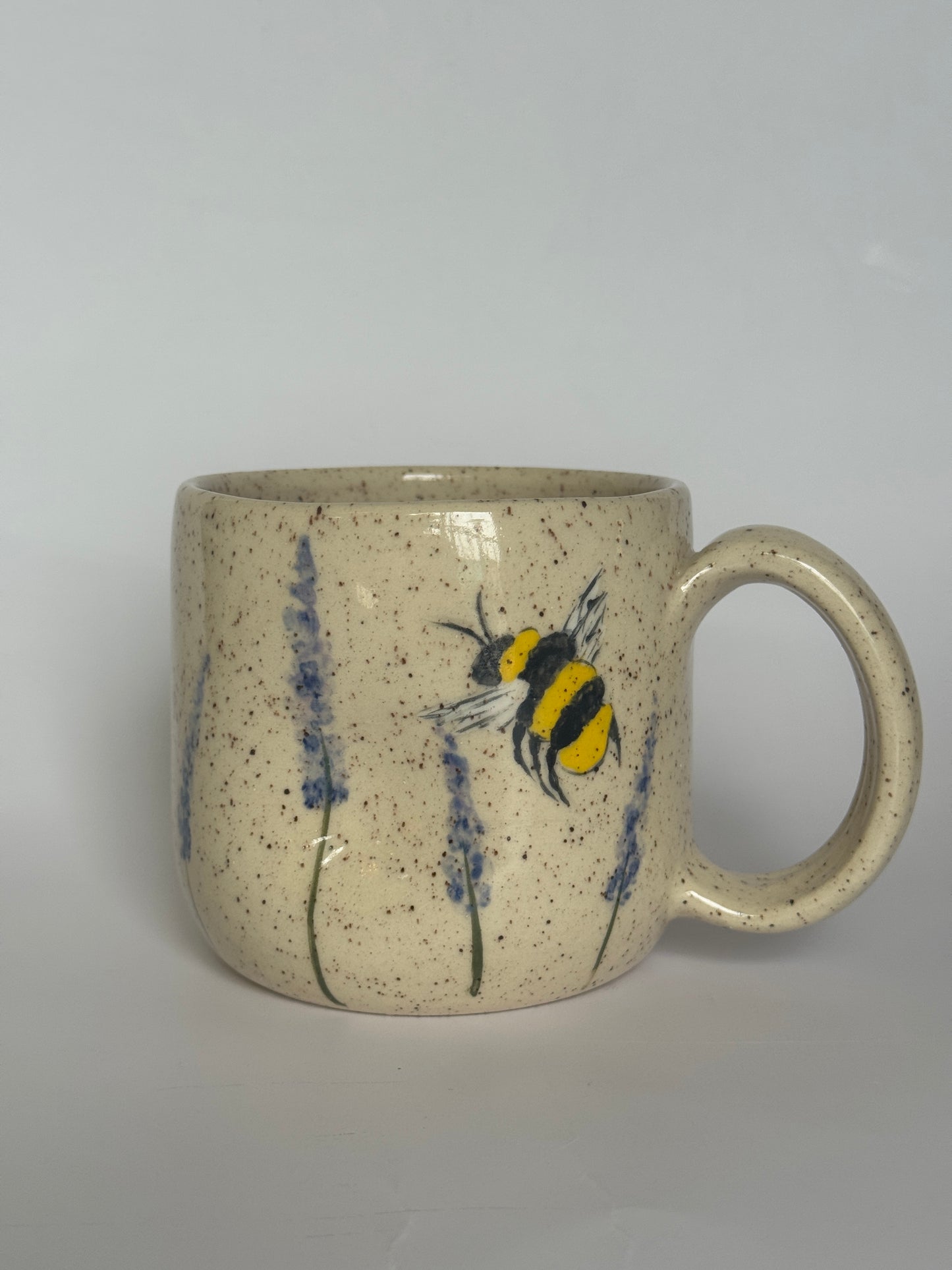 Lavender/Bee Mug