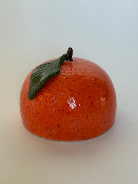Salt Shaker Orange without Stopper (no extra holes, just one on the bottom)