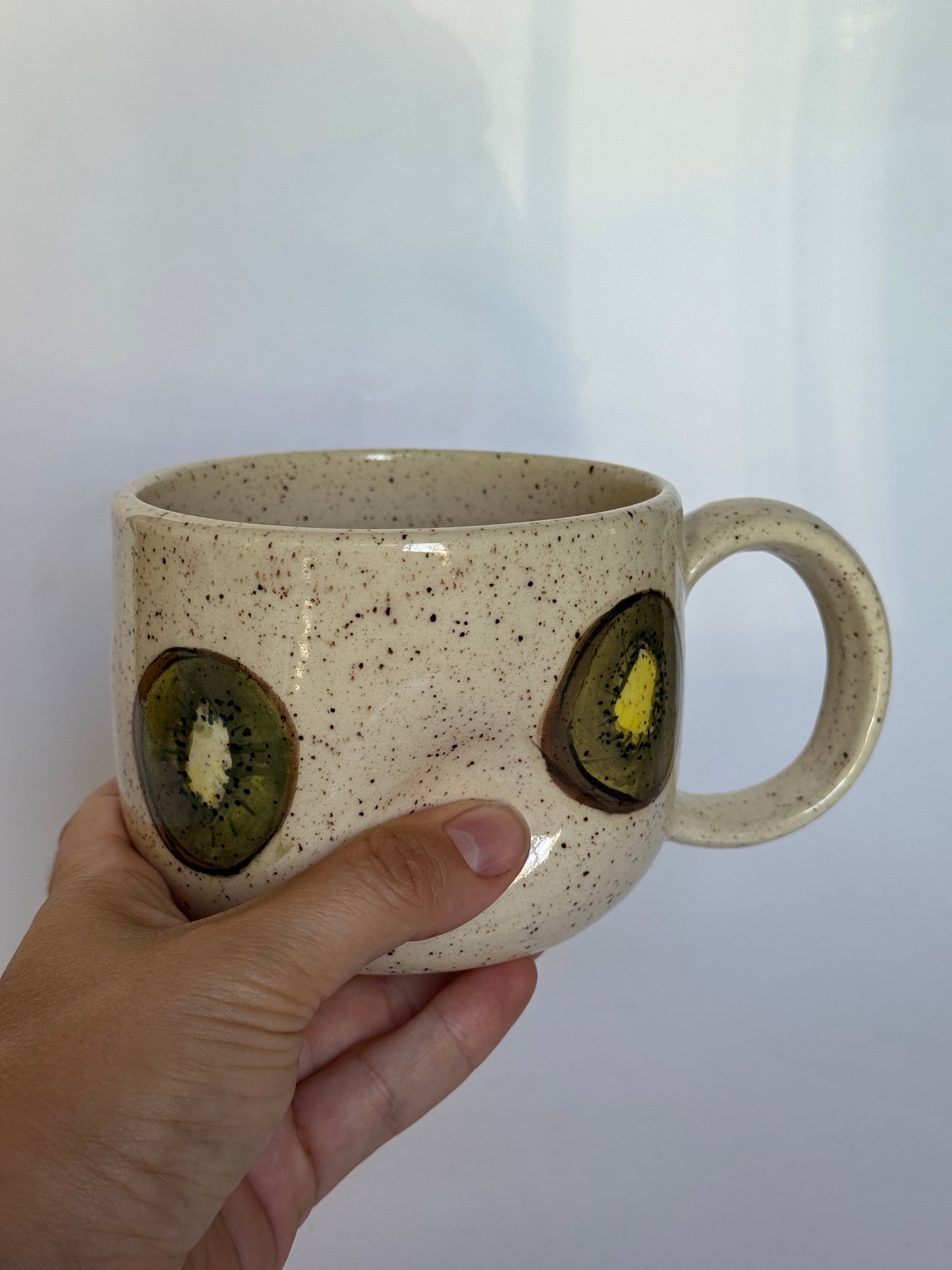 Pinched Mug Kiwi