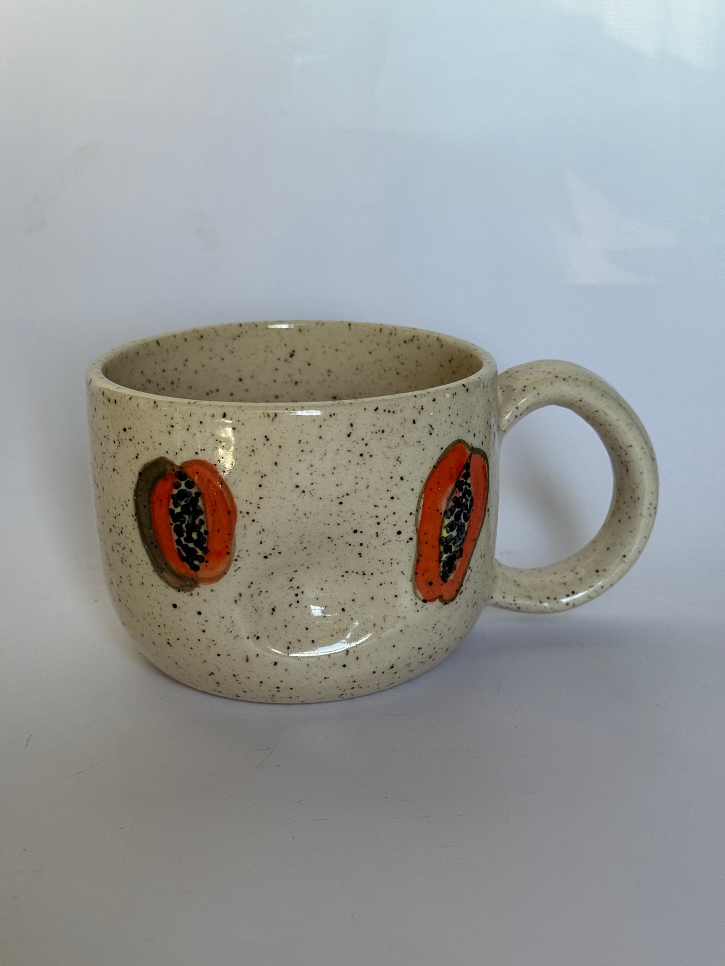 Pinched Mug Papaya