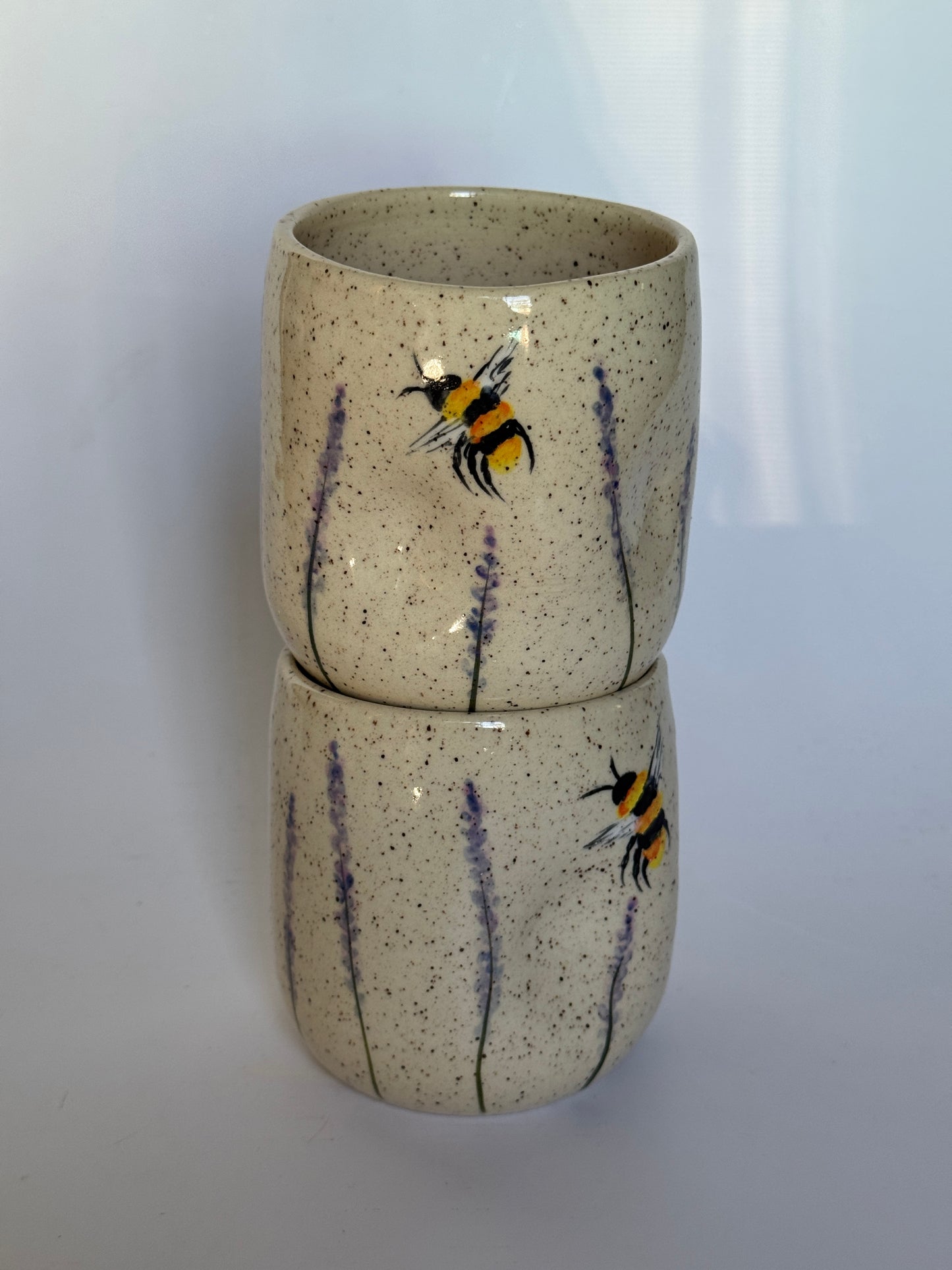 Pinched Cup Bee and Lavender