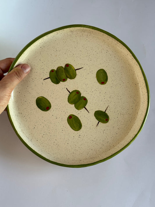 8” Plate Olives
