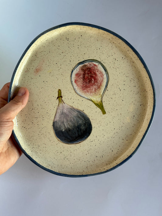 8” Plate Figs