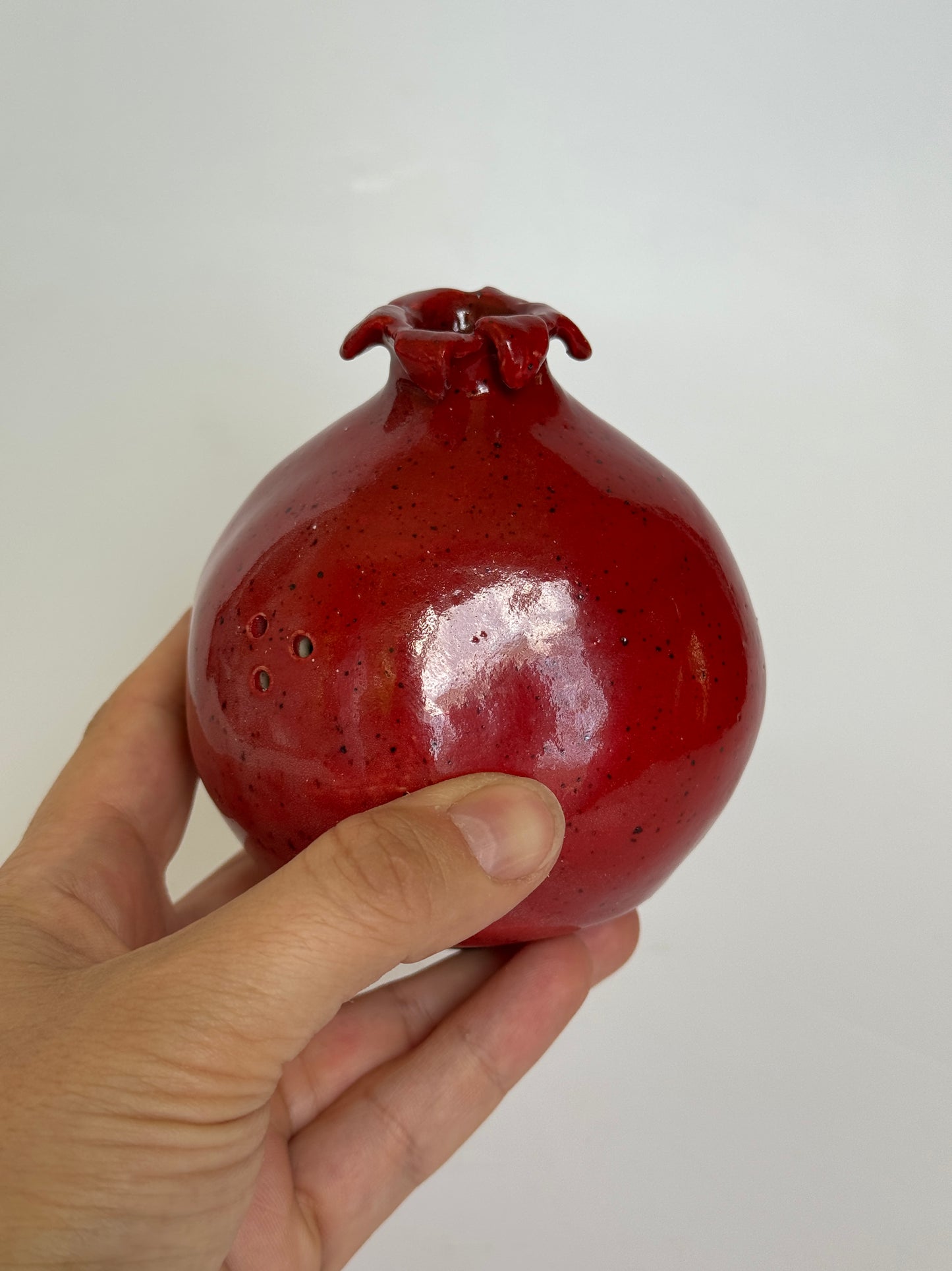 Salt Shaker Pomegranate with Stopper (with extra holes)