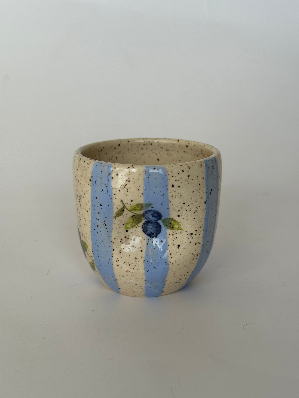 Blueberry Espresso Pinched Cups
