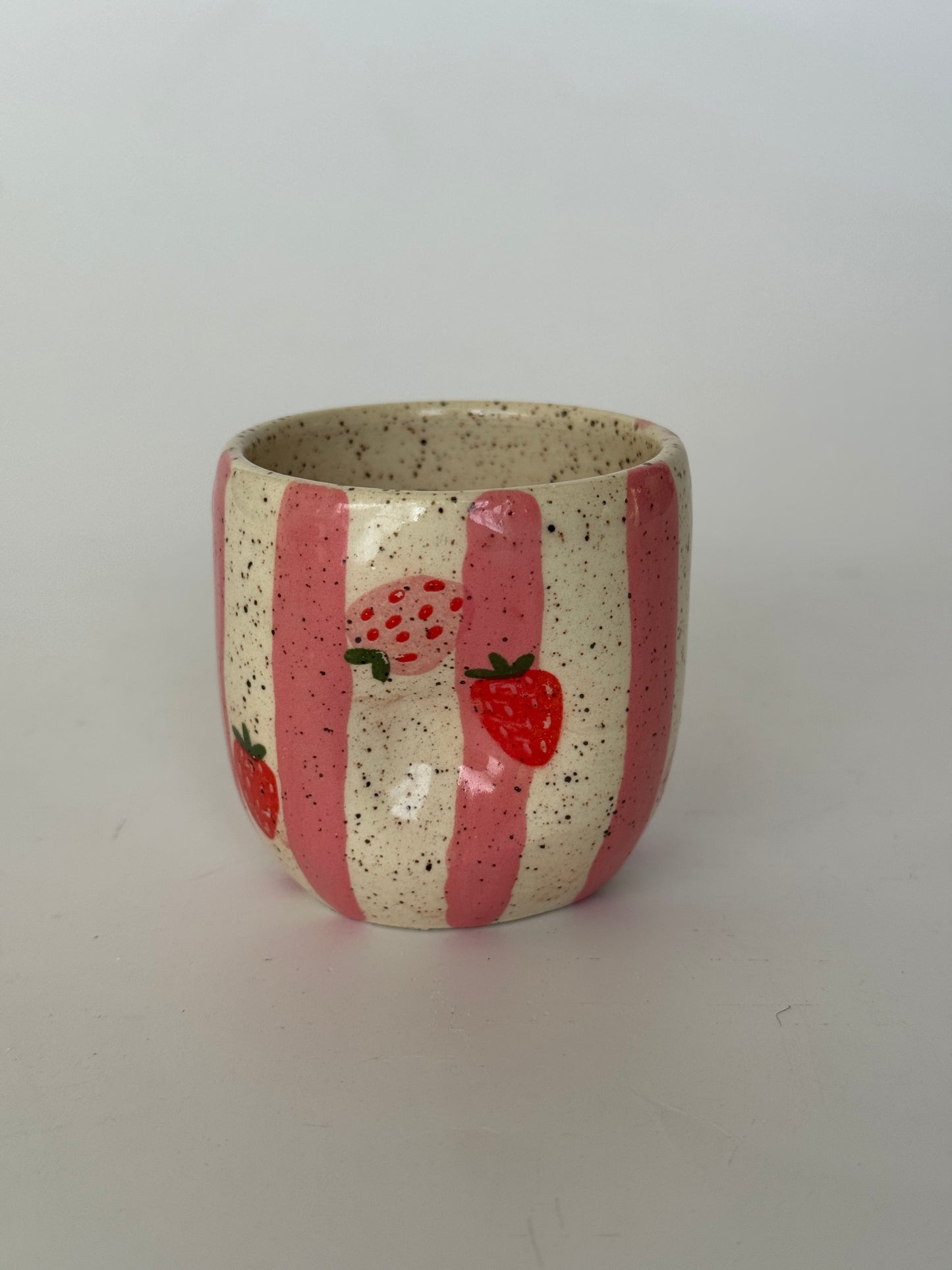 Strawberry Espresso Pinched Cups