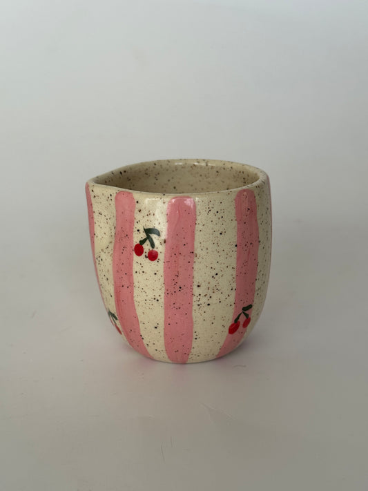 Cherry Espresso Cups with Spout