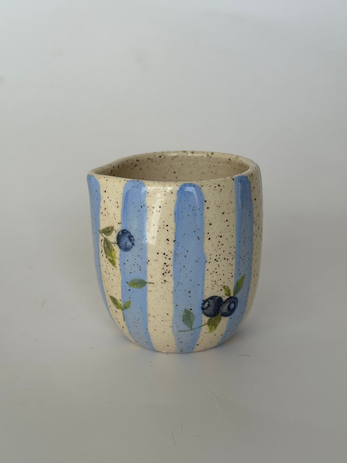 Blueberry Espresso Cups with Spout
