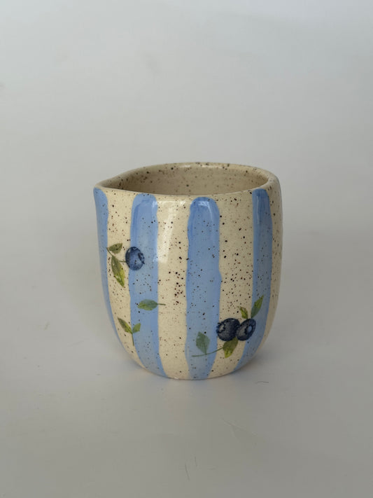 Blueberry Espresso Cups with Spout