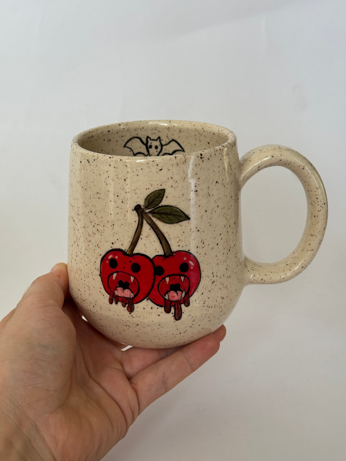 A PREVIEW Halloween Mug Vampire Cherry
