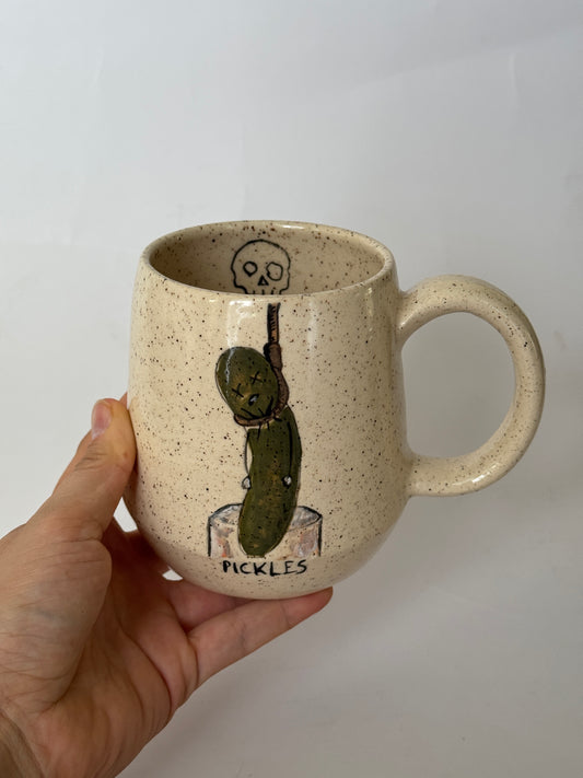 A PREVIEW Halloween Mug Dead Pickle